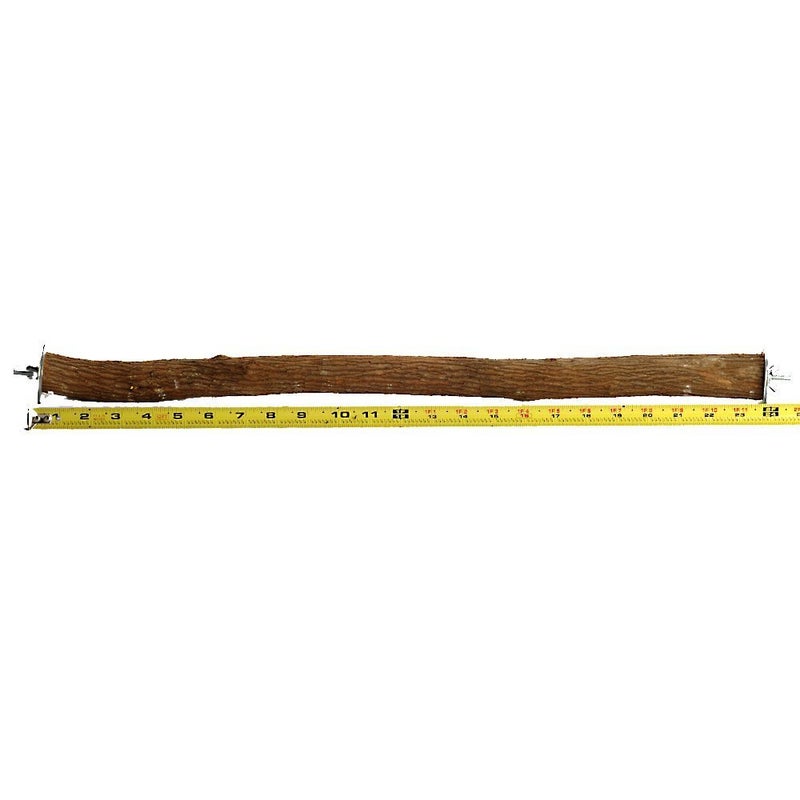 Polly's Full Length Hardwood Bird Perch, 24-Inch, (26" Including Hardware), Brown (50800) - Image 1